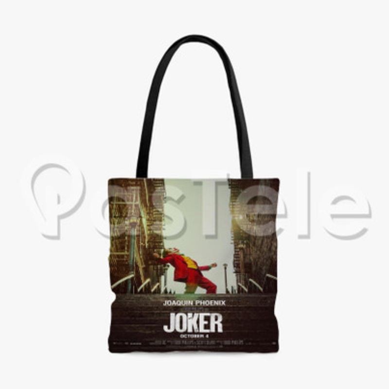 Joker Custom Personalized Tote Polyester Cotton Bags Unisex