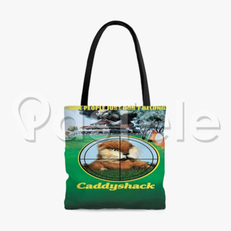 Caddyshack Custom Personalized Tote Polyester Cotton Bags Unisex