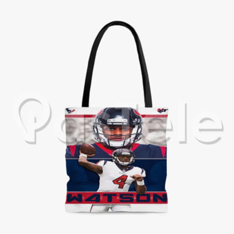 Deshaun Watson NFL Houston Texans Custom Personalized Tote Polyester Cotton Bags Unisex