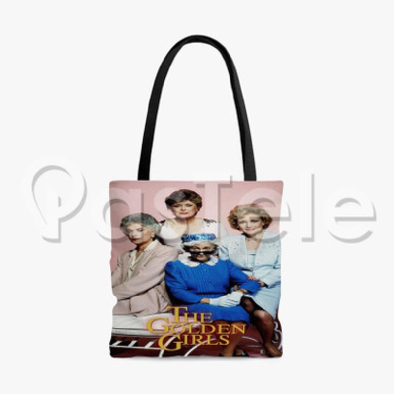 Golden Girls Custom Personalized Tote Polyester Cotton Bags Unisex