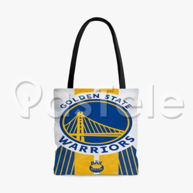 Golden State Warriors NBA Custom Personalized Tote Polyester Cotton Bags Unisex