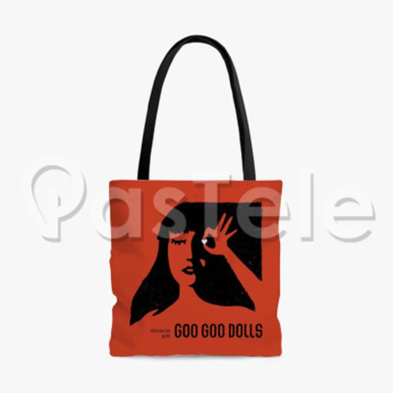 Goo Goo Dolls Miracle Pill Custom Personalized Tote Polyester Cotton Bags Unisex