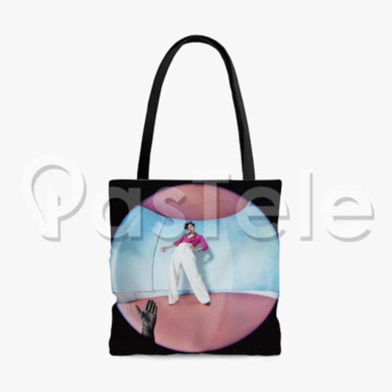 Harry Styles Fine Line Custom Personalized Tote Polyester Cotton Bags Unisex