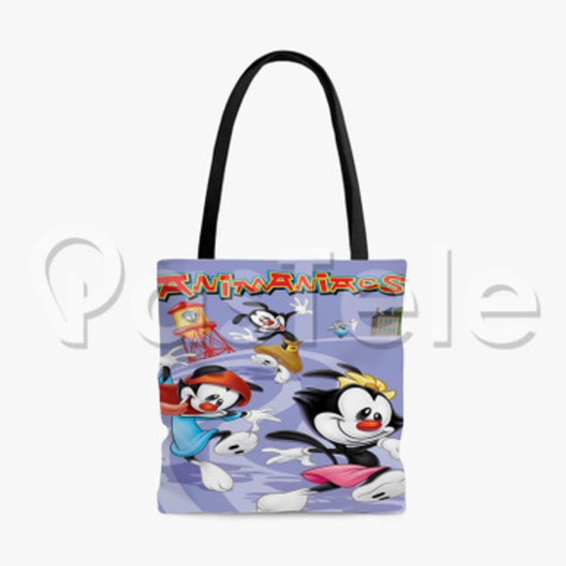 Animaniacs Custom Personalized Tote Polyester Cotton Bags Unisex