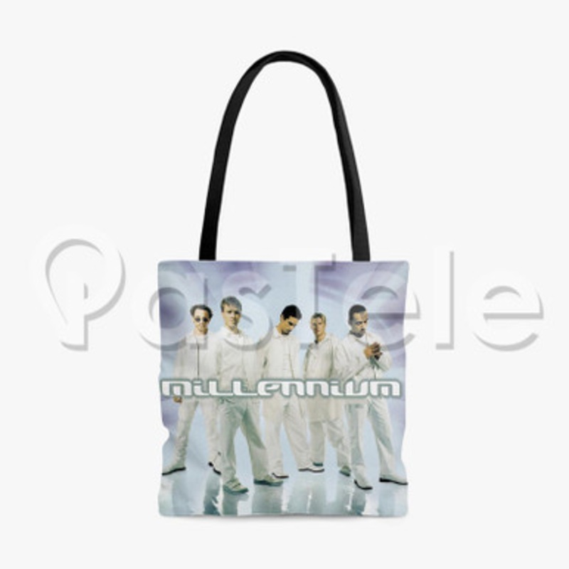 Backstreet Boys Millennium Custom Personalized Tote Polyester Cotton Bags Unisex