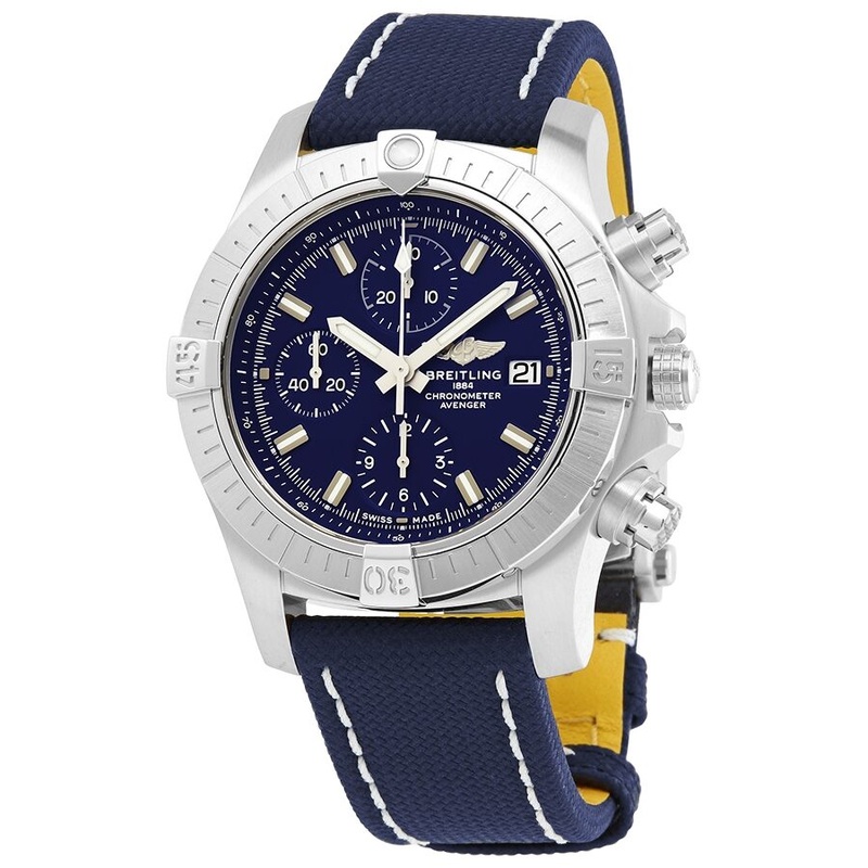 Breitling Avenger Chronograph Automatic Blue Dial Men’s Watch A13385101C1X2