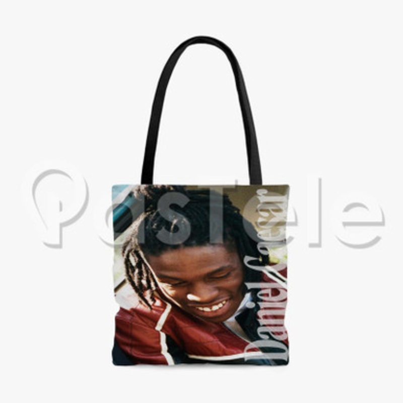 Daniel Caesar 2 Custom Personalized Tote Polyester Cotton Bags Unisex