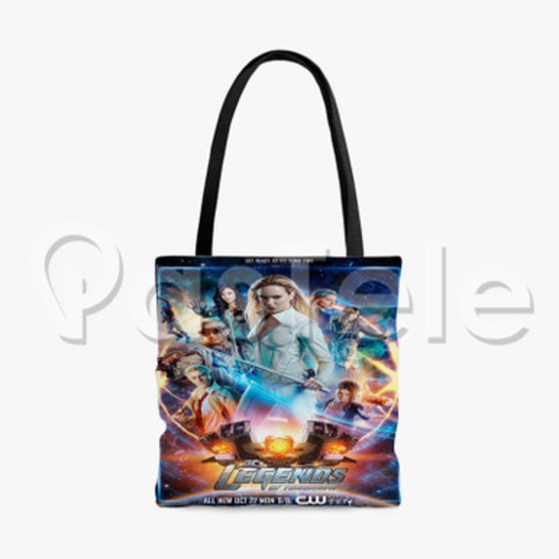 Dc s Legends Of Tomorrow Custom Personalized Tote Polyester Cotton Bags Unisex