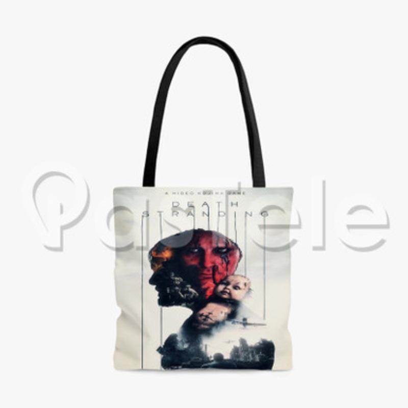 Death Stranding 2 Custom Personalized Tote Polyester Cotton Bags Unisex
