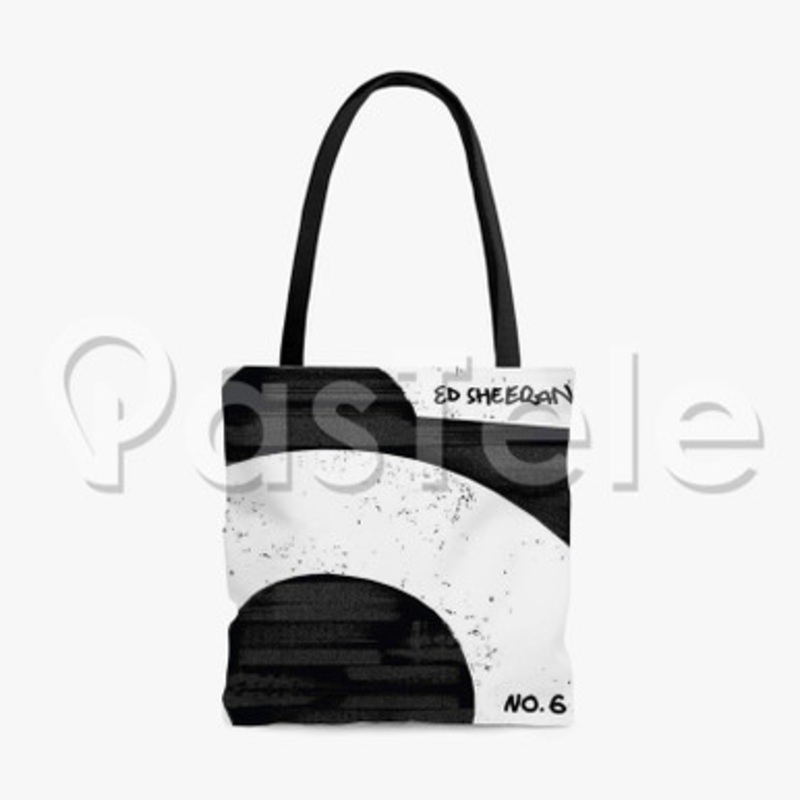 Ed Sheeran No 6 Collaborations Project Custom Personalized Tote Polyester Cotton Bags Unisex