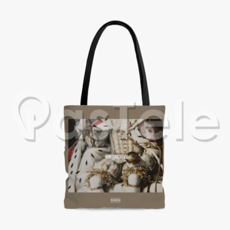 Ezhel Ufo361 Wir sind Kral Custom Personalized Tote Polyester Cotton Bags Unisex