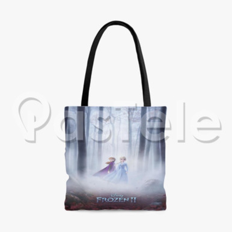Frozen 2 Custom Personalized Tote Polyester Cotton Bags Unisex