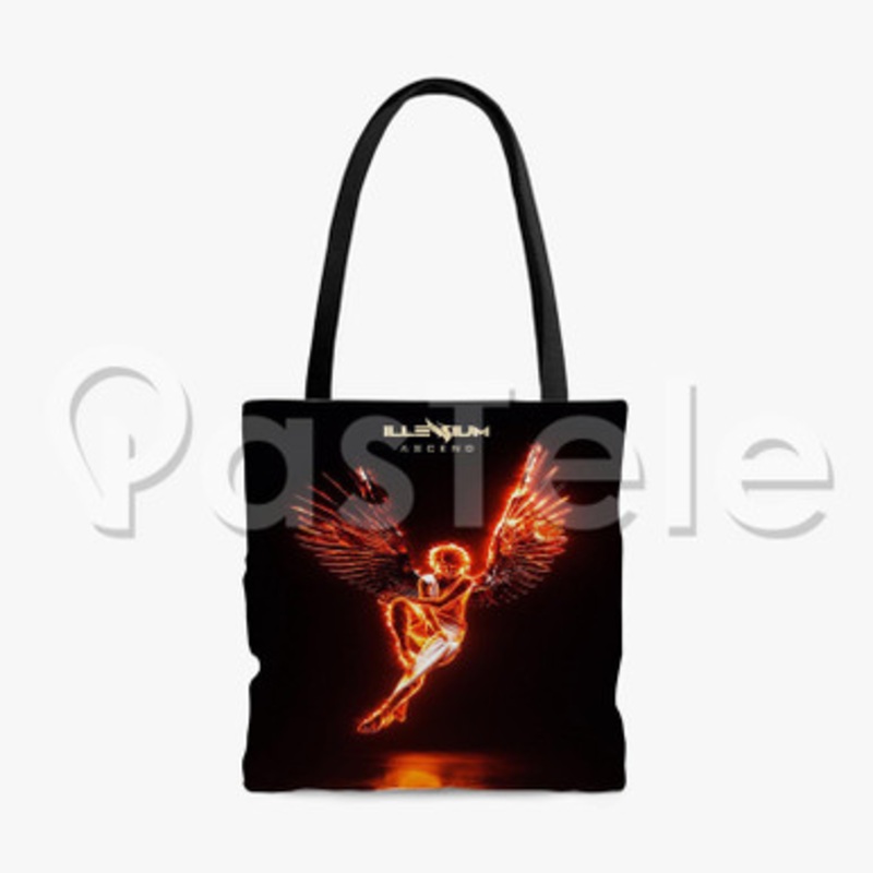 Illenium Ascend Custom Personalized Tote Polyester Cotton Bags Unisex