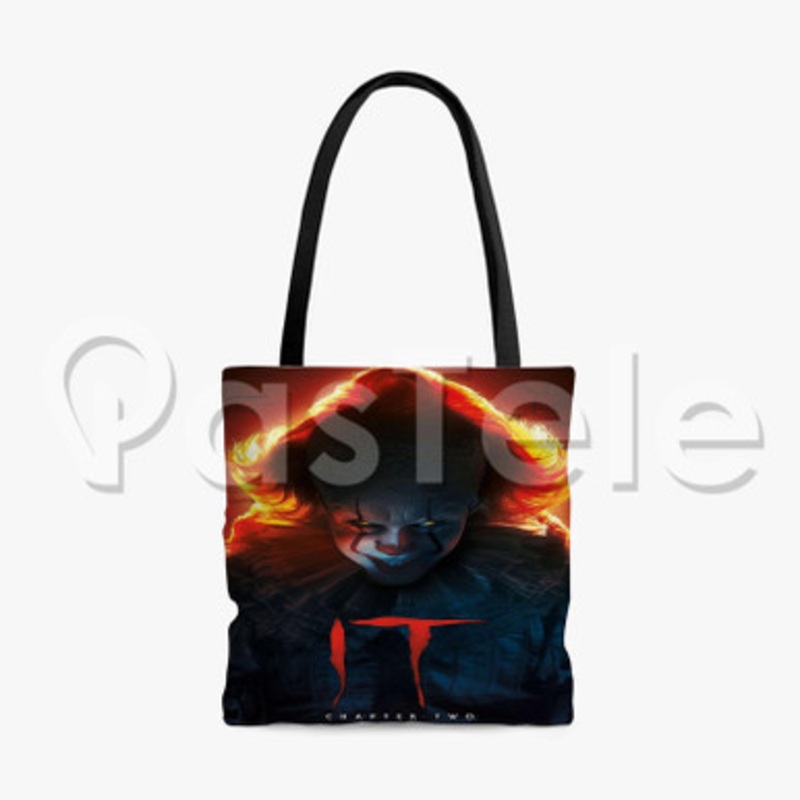 IT Chapter 2 Movie Custom Personalized Tote Polyester Cotton Bags Unisex