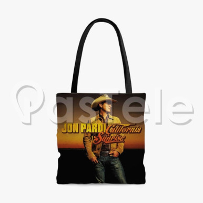 Jon Pardi Custom Personalized Tote Polyester Cotton Bags Unisex