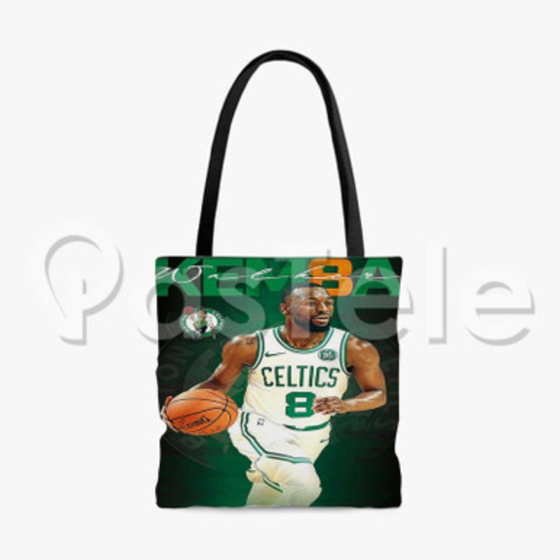 Kemba Walker Boston Celtics NBA Custom Personalized Tote Polyester Cotton Bags Unisex