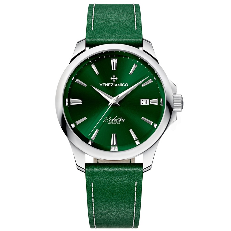 Venezianico 1221501 Redentore 40 Men’s Green Watch
