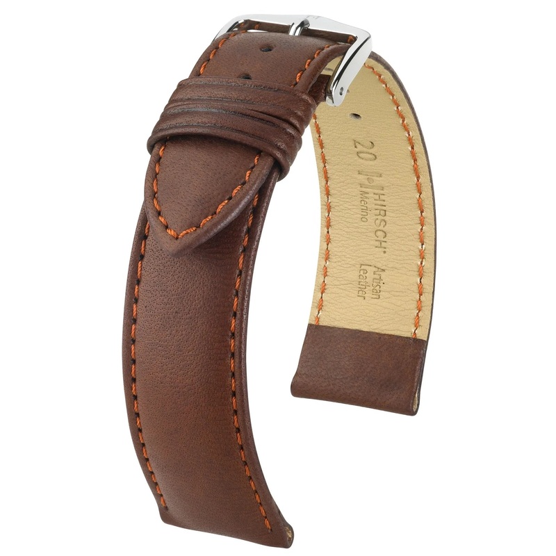 Hirsch Merino L 18mm Strap 01206070-2-18