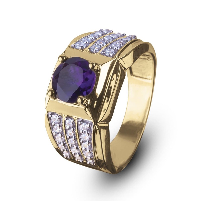 Carter Amethyst Ring 14