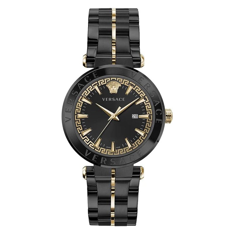Versace Men’s Watch Aion 44mm Black Gold VE2F00621