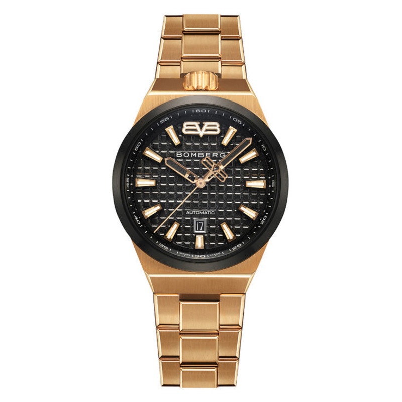 Bomberg Metropolis Shanghai Automatic Limited Edition Men’s Gold Watch BF43APGD.09-9.12