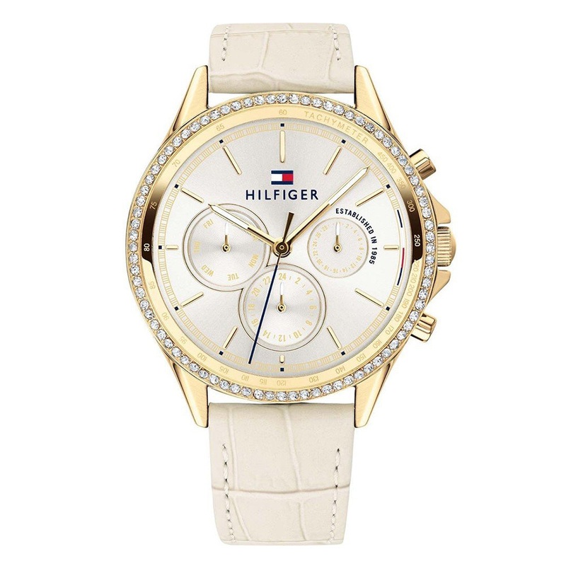 Tommy Hilfiger Women’s Casual Leather Strap TH1781982