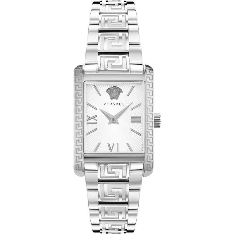 Versace Ladies Watch Tonneau 33mm White Bracelet VE1C00722