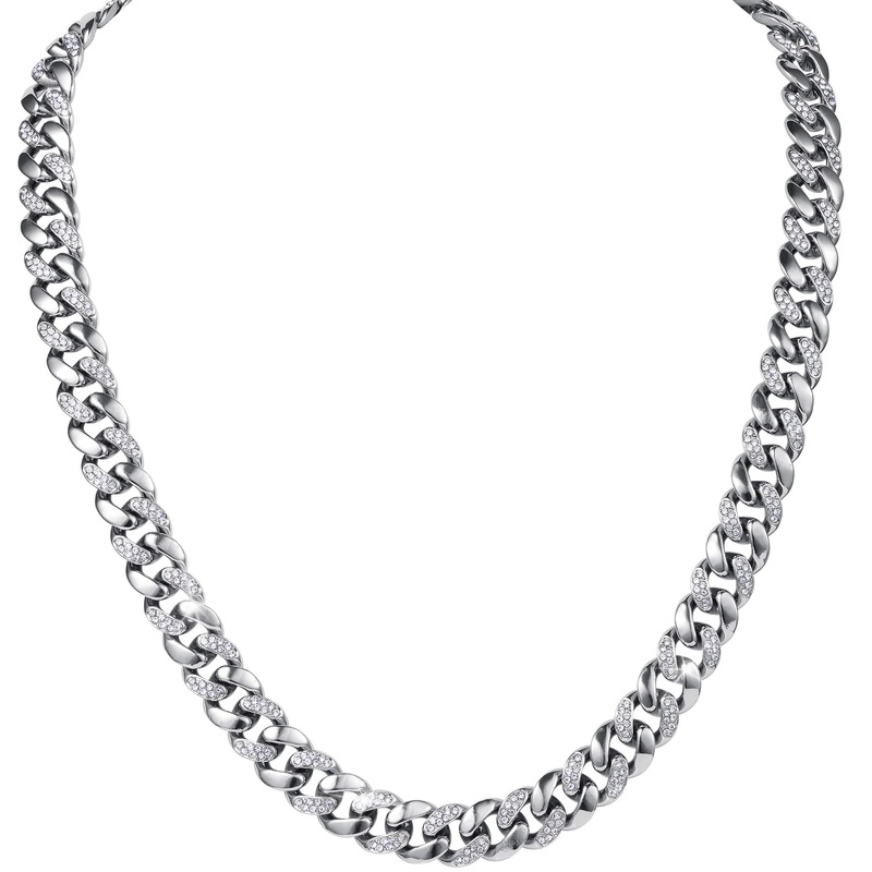 Carter Link Steel Necklace
