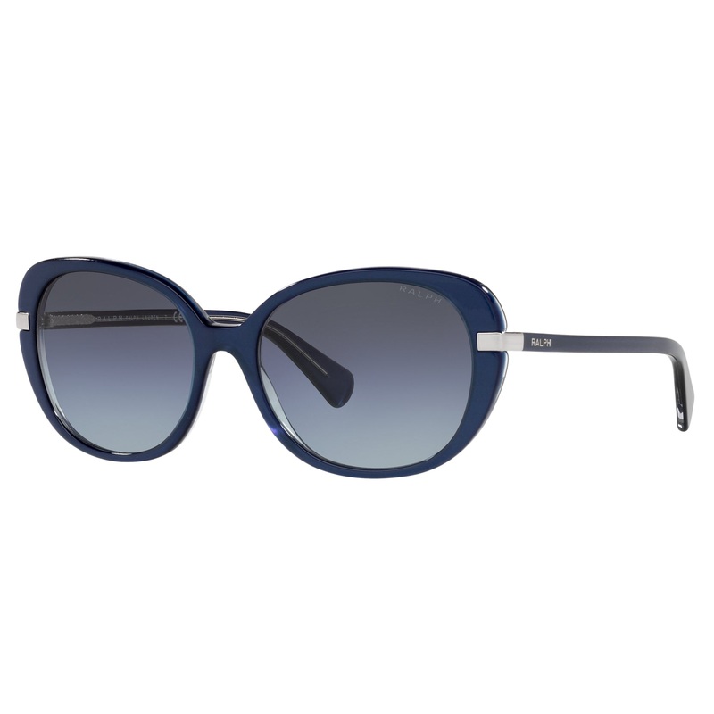 Ralph by Ralph Lauren 0RA5277 593919 56 (RL18) Women’s Shiny Blue Sunglasses