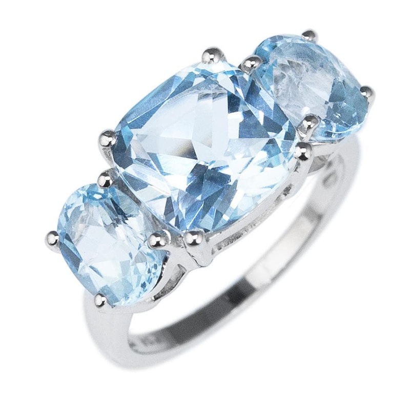 Sky Topaz Ring 5