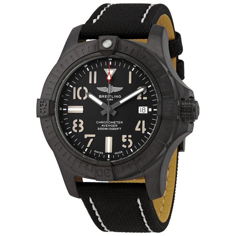 Breitling Avenger Automatic 45 Seawolf Black Dial Men’s Watch V17319101B1X1
