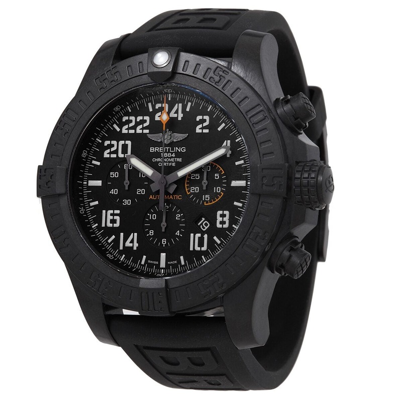 Breitling Avenger Hurricane Chronograph Automatic Black Dial 50 mm Men’s Watch XB1210E41B1S2