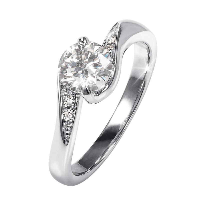 Mystic Moissanite Ladies Ring 5
