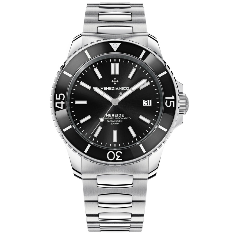 Venezianico 3321504C Nereide 42 Men’s Black Watch
