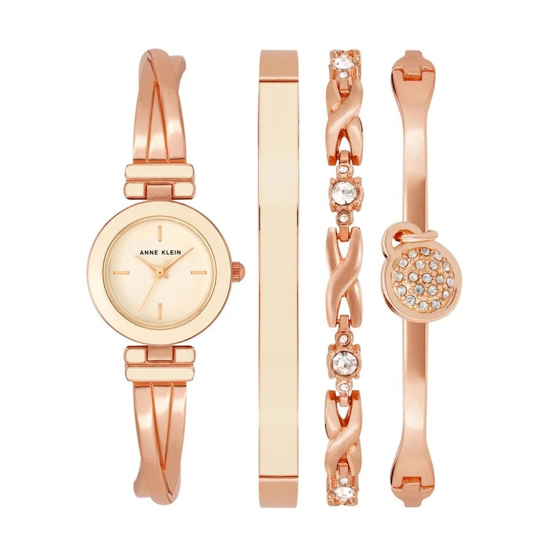 Anne Klein Women’s Watch AK/3284LPST 24.5 Blush Pink Metal