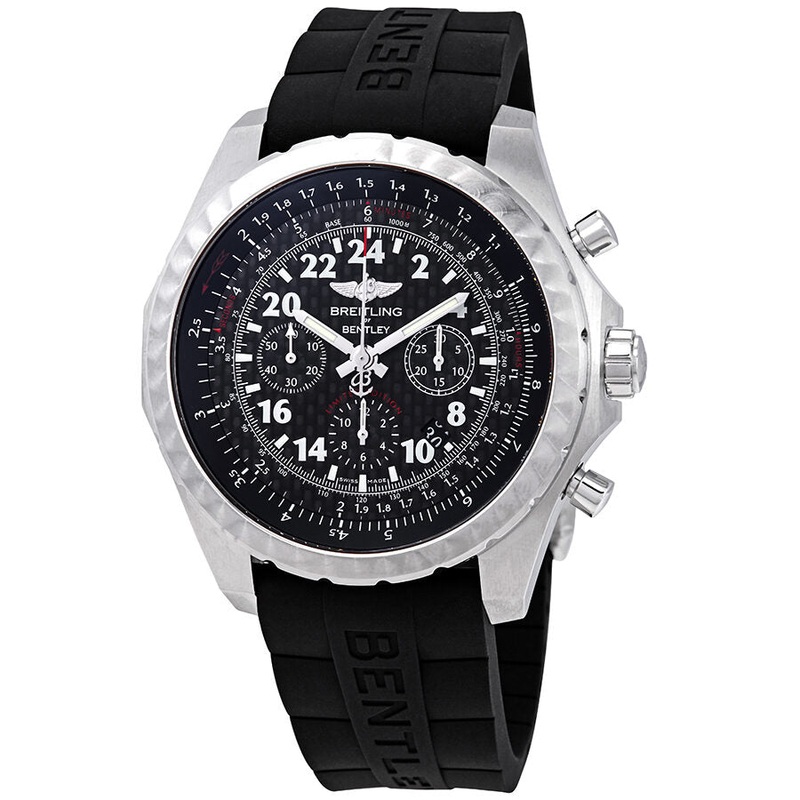 Breitling Bentley 24H Black Chronograph Dial Men’s Limited Edition Hand Wound Watch AB022022/BC84BKRD