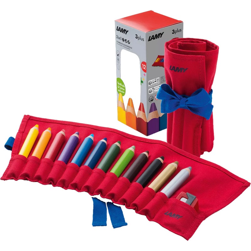 Lamy 3-in-1 colored pencils Cloth Roll 12pc
