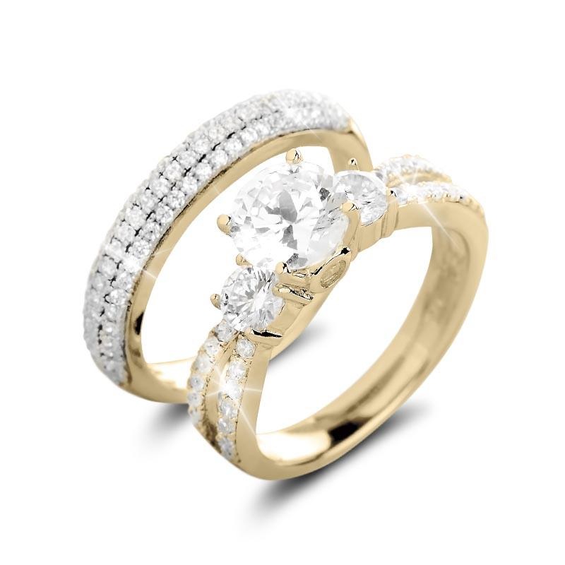 Serenade Duo Bridal Ring 5