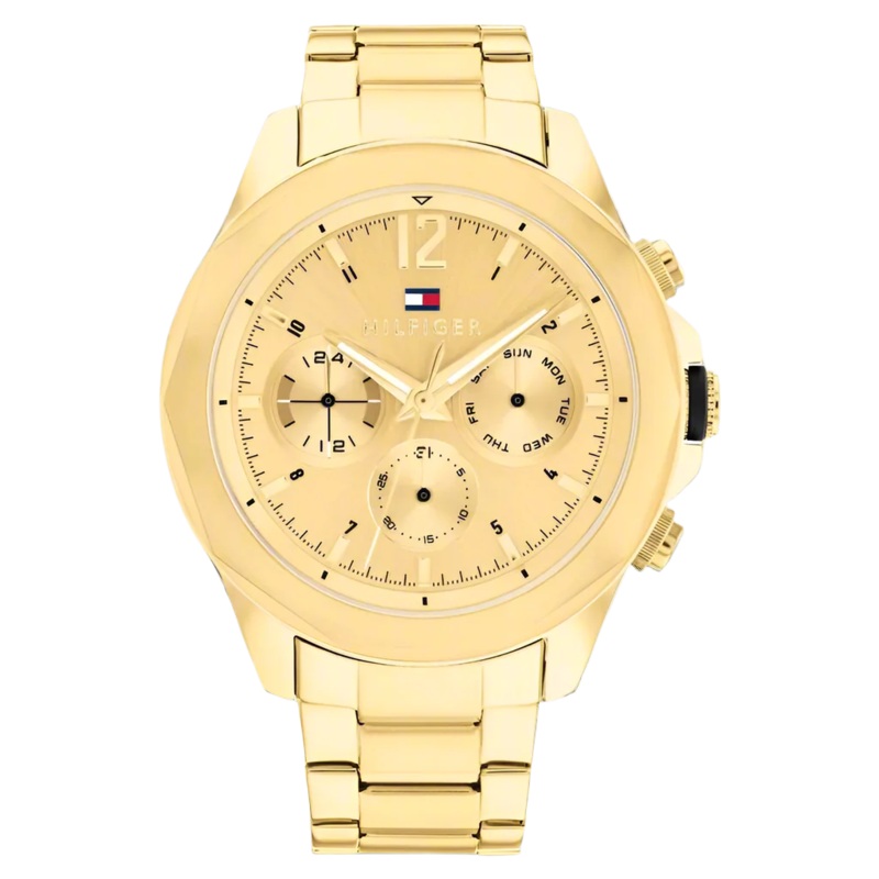 Tommy Hilfiger Lars Gold Tone Stainless Steel Watch | TH1792060