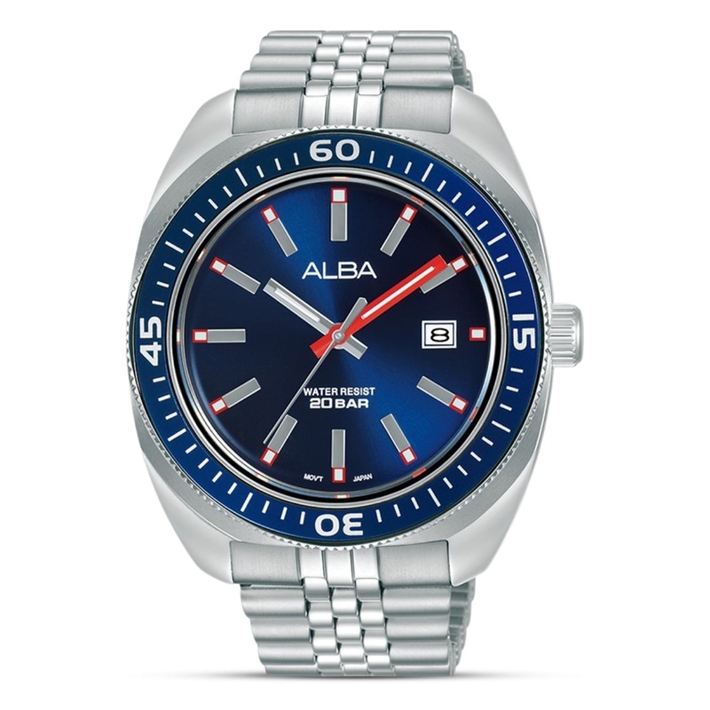 Alba Analog Blue Dial Men’s Watch | AS9T79X