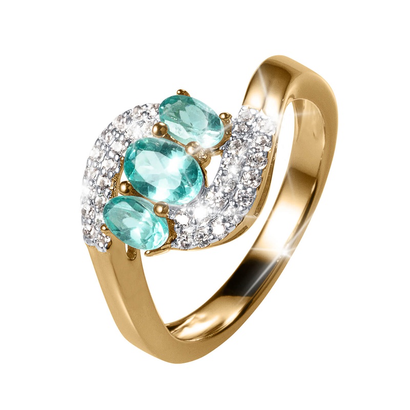Graceful Apatite Ladies Ring 7
