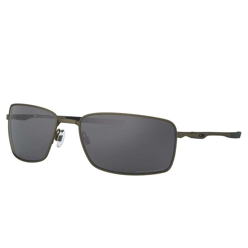Oakley 0OO4075 407504 60 (OAK1) Men’s Carbon Square Wire  Sunglasses
