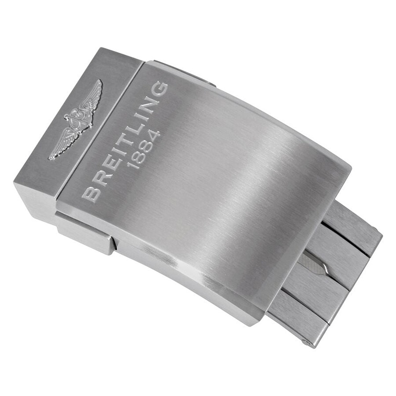 Breitling 20mm Brushed Stainless Steel Deployment Buckle A20DSA.4