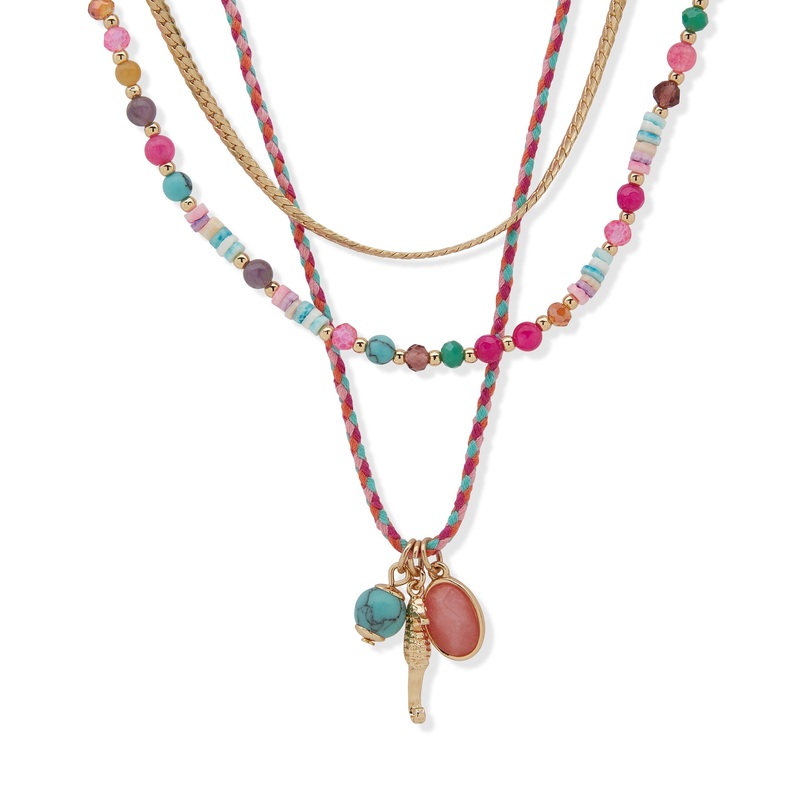 Lonna & Lilly 15N00172 NECKLACE OPEN MISCELLANEOUS BRASS NECKLACE