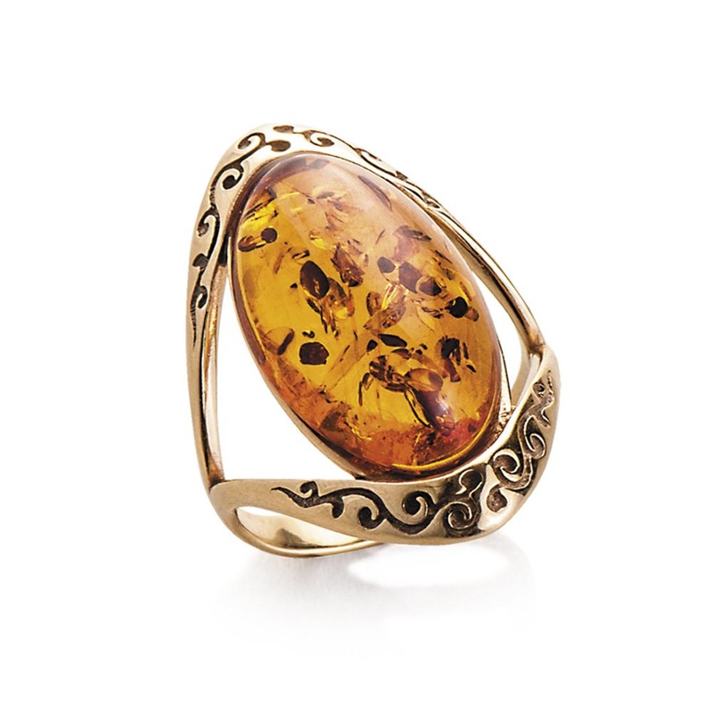 Baltic Amber Ring 5