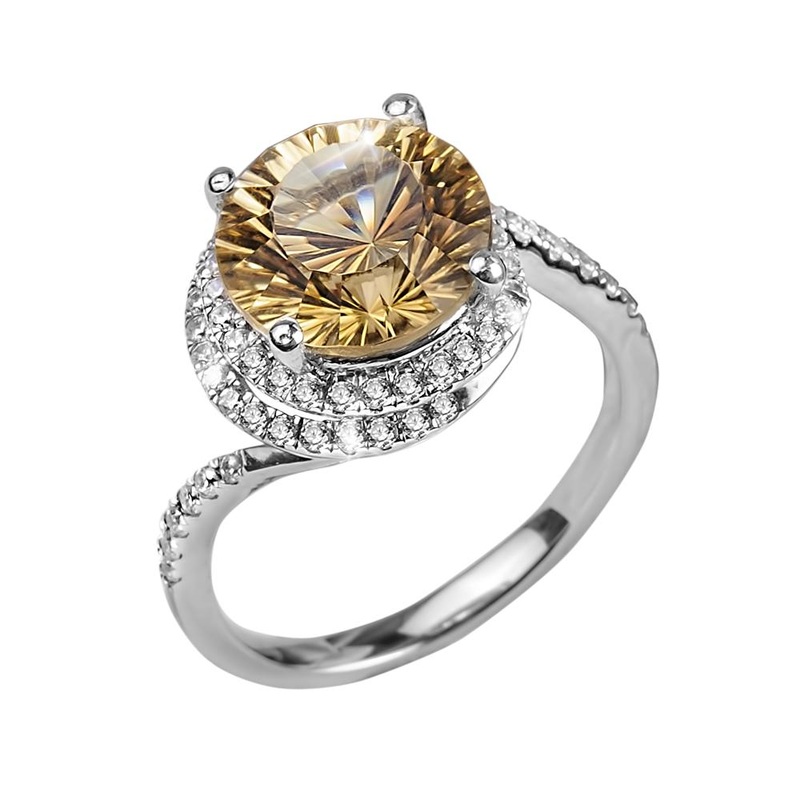 Citrine Firecracker Ring 5