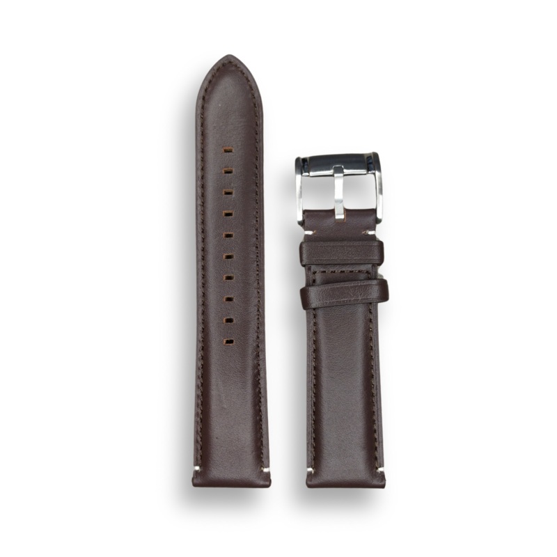 Fossil 22mm Dark Brown Leather Men’s Watch Strap | ME1163S