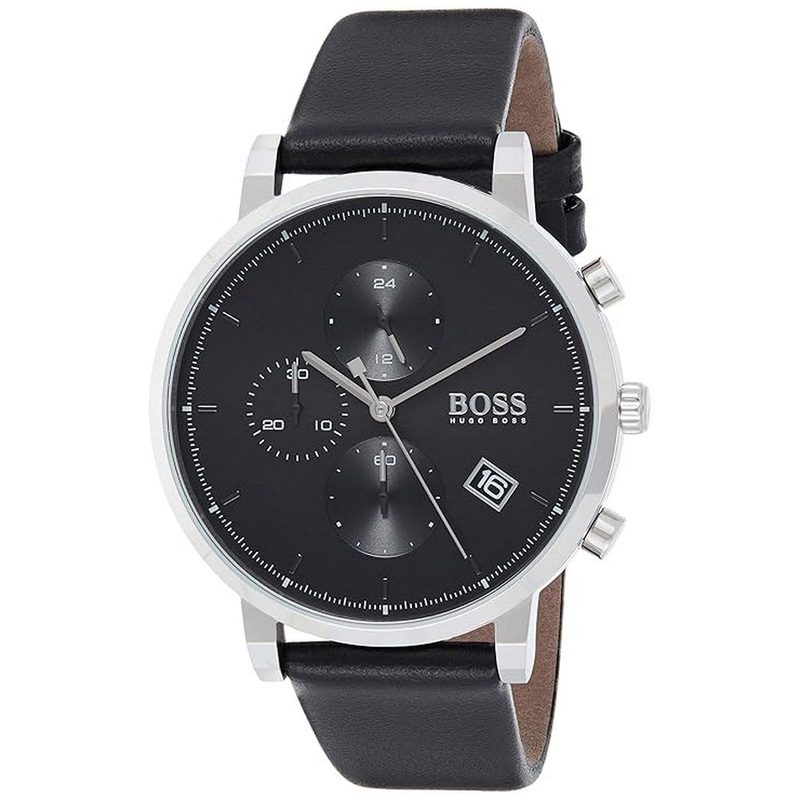 Hugo Boss INTEGRITY Men’s Watch 43 Black Stainless Steel