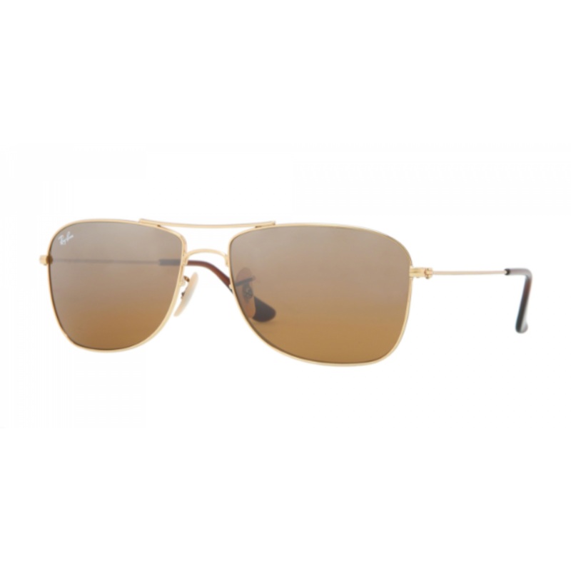 Ray-Ban Sunglsses Gold/Brown Rb3477 001/3K 59