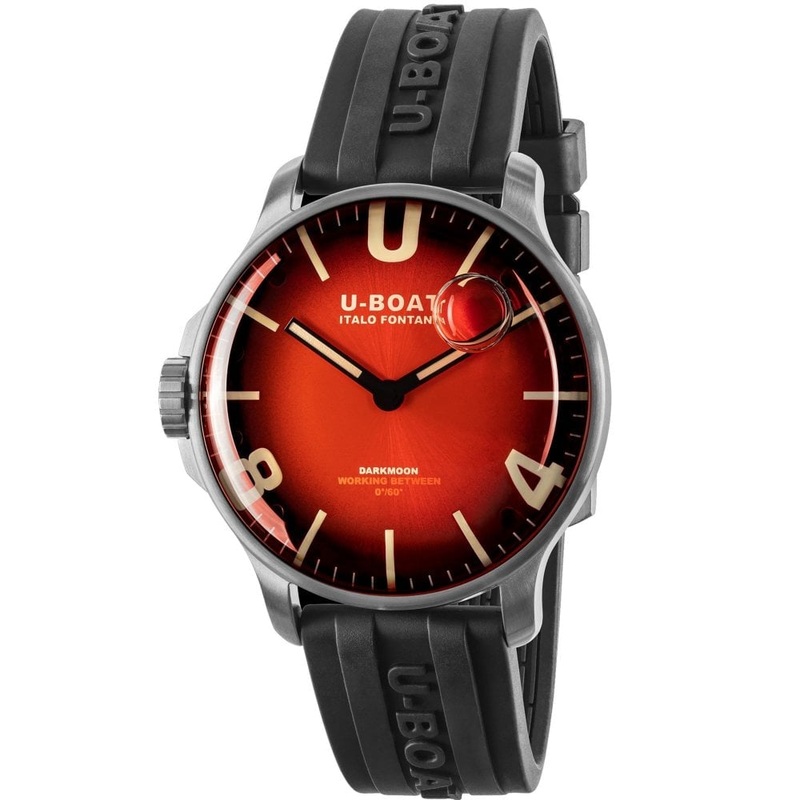 U-Boat 8701 Men’s Cardinal Red Darkmoon Watch